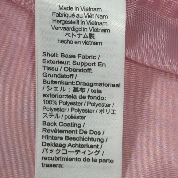 Crewcuts Girls 10 Light Pink Quilted Vest Puffer Snap Pockets Preppy Style - Picture 5 of 5